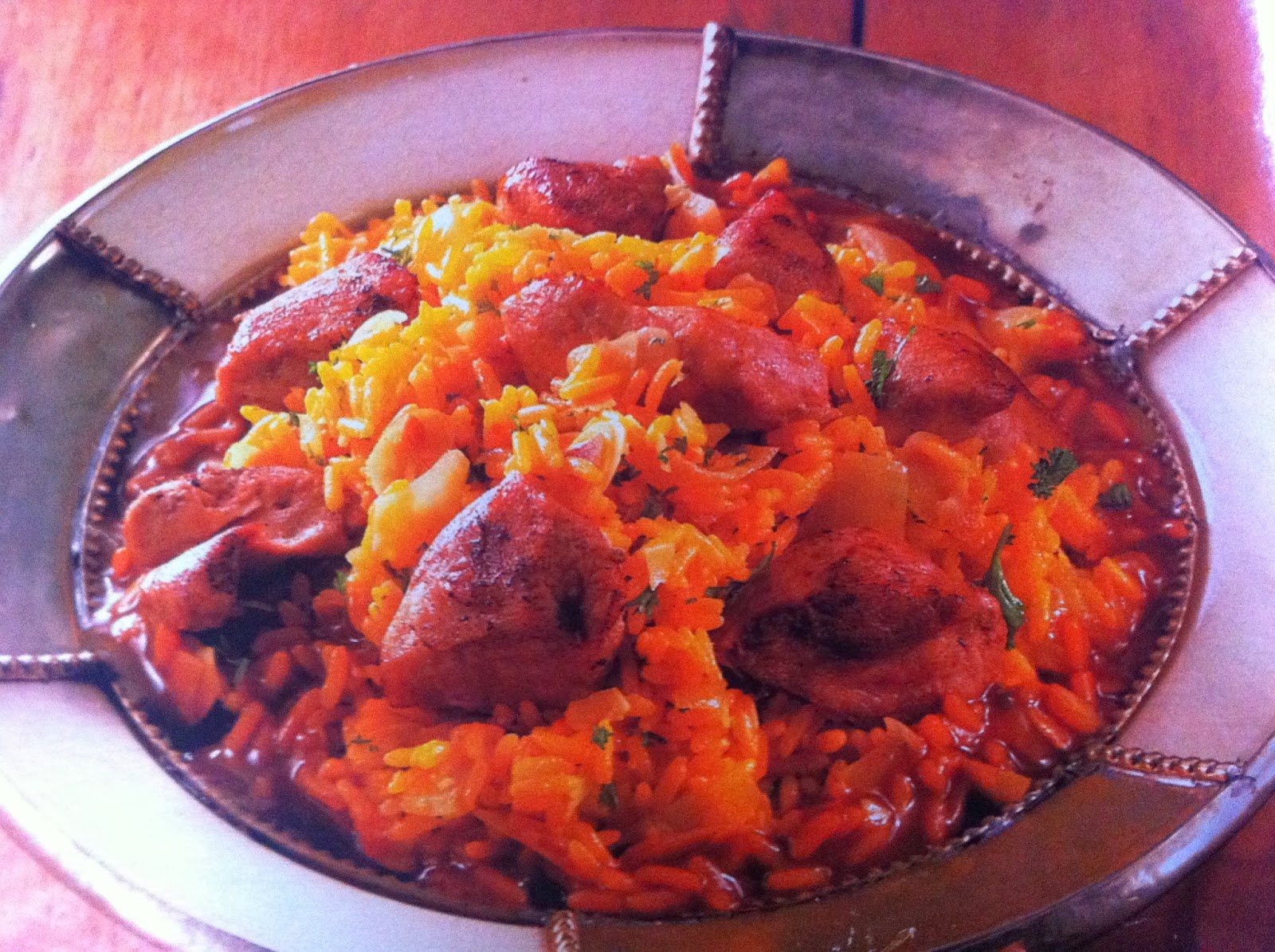 cuisine marocaine Tajine d'agneau et riz aux amandes